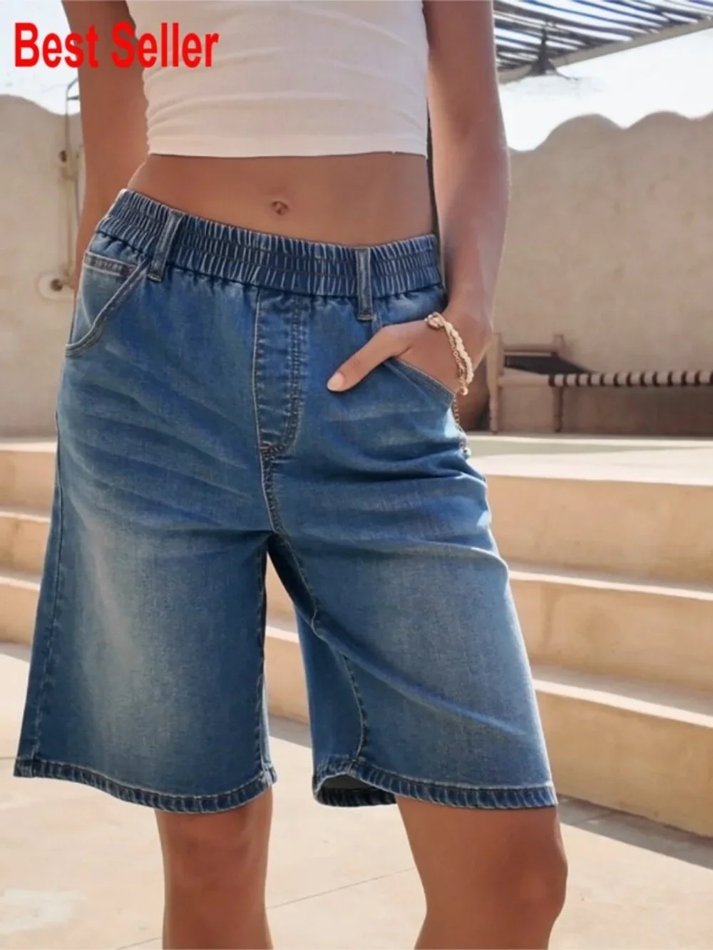 N/A bermuda denim